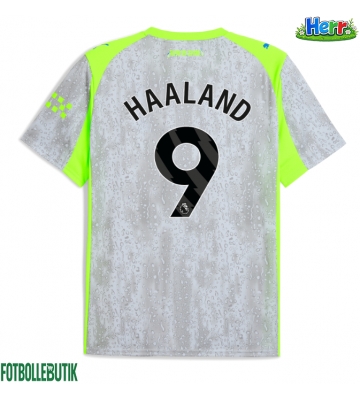 Manchester City Erling Haaland #9 Tredje Tröja 2025-26 Kortärmad